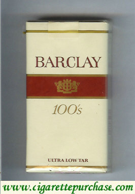 Barclay 100s cigarettes usa